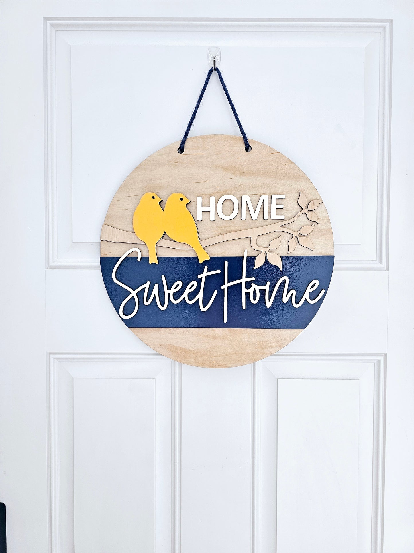 Home Sweet Home Door Sign